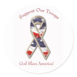 Support our troops Stickers