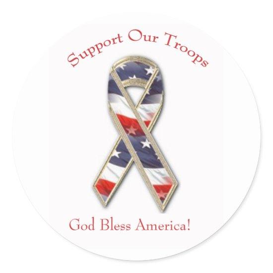 Support our troops Stickers