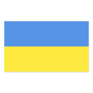 Support Ukraine Sticker Ukrainian Flag