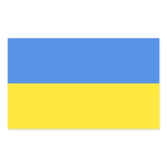 Support Ukraine Sticker Ukrainian Flag