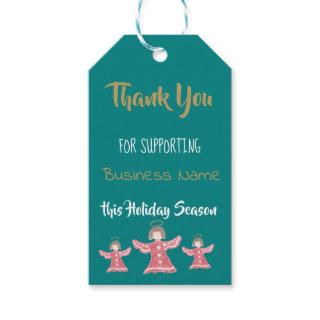Supporting small business name gift tags