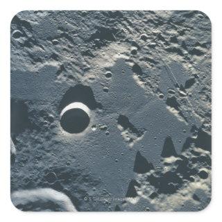 Surface of the Moon 5 Square Sticker