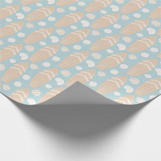 Surfboard And Shell Pattern
