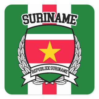 Suriname Square Sticker