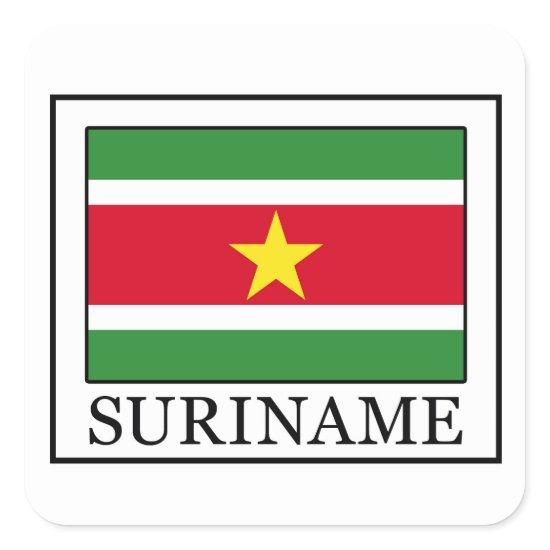 Suriname sticker