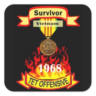 Survivor Vietnam Tet Offensive Stickers