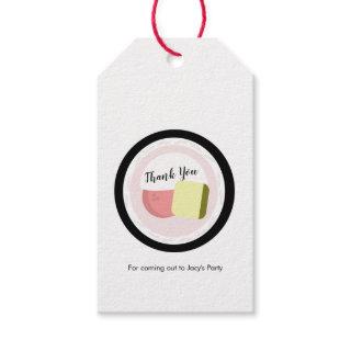 Sushi Roll Salmon Birthday Restaurant  Gift Tags