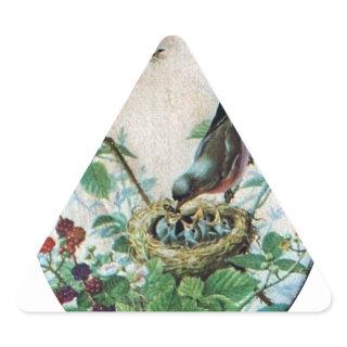 Sustaining the Flock: Capturing Nurturing Parental Triangle Sticker
