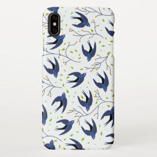 Swallow pattern  iPhone XS max case