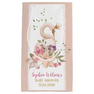 Swan Princess Birthday/ Baby Shower Small Gift Bag