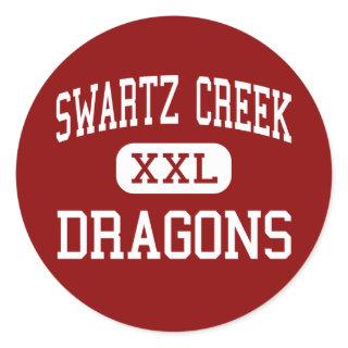 Swartz Creek - Dragons - High - Swartz Creek Classic Round Sticker