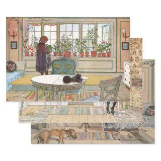 Swedish Art Selection of Carl Larsson  Sheets