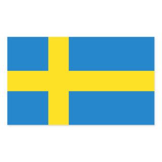Swedish Flag Rectangular Sticker