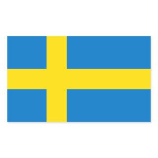 Swedish Flag Rectangular Sticker