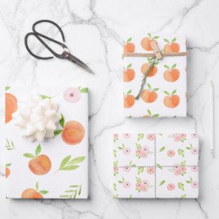 Sweet As A Peach Birthday  Sheets