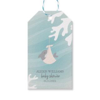 Sweet Baby Shark Gift Tags