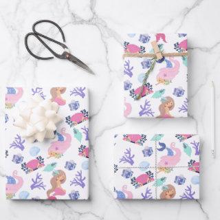 Sweet & Colorful Mermaid  Sheets