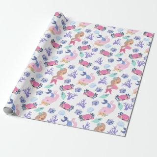 Sweet & Colorful Mermaid  Sheets