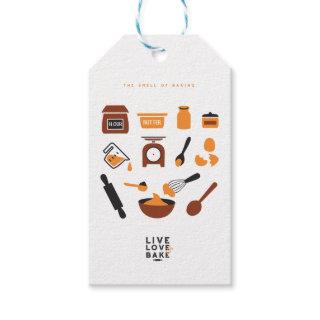 Sweet Cute Baking Tools Art Gift Tags