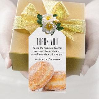 Sweet Donut Thank You Gift Tag