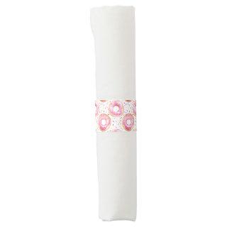 Sweet One Donut and Sprinkles Birthday Napkin Bands