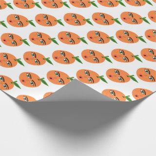 Sweet Orange Whimsical Pattern Gift