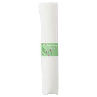 Sweet Pea Cute Kid's Birthday Party Napkin Bands