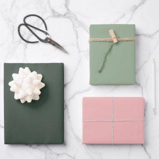 Sweet Pink and Green  Sheets