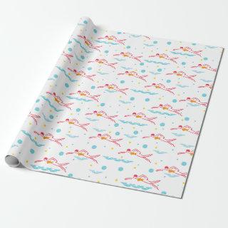 Swimming Gives Me Immense Satisfaction Pattern