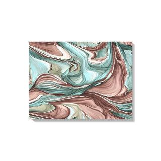 Swirling Colors Abstract Art Wall Print