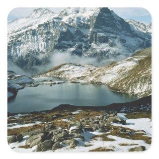 Switzerland, Grindelwald, Bernese Alps, View Square Sticker
