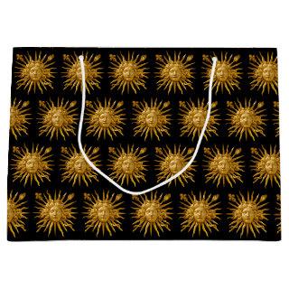 Symbol of Louis XIV the Sun King Large Gift Bag