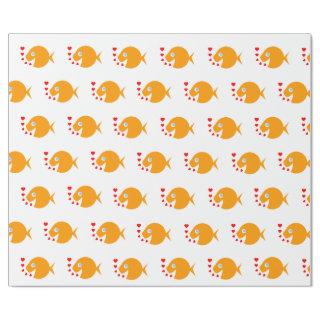 Synchronized Swimming Cute Cartoon Goldfish