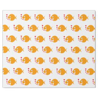 Synchronized Swimming Cute Cartoon Goldfish