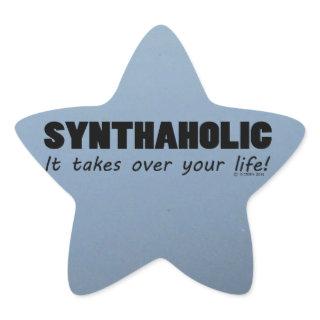 Synthaholic Life Star Sticker