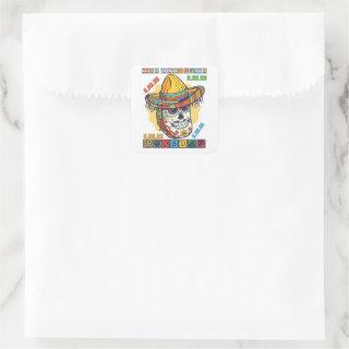 Taco Twosday The Ultimate 2-22-22 Day Square Sticker