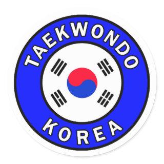 Taekwondo sticker