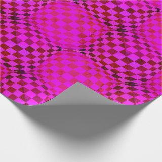 Taffi Tuck Op Art Fuschia