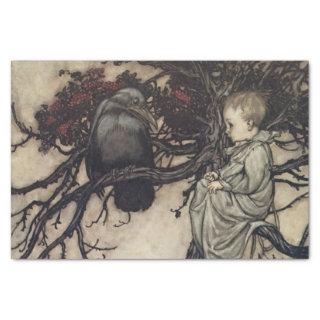 “Talking to the Birds” by Arthur Rackham Tissue Paper