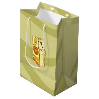 Tall arcade game console medium gift bag