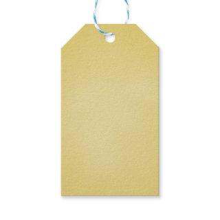 Tan Grainy Texture Look Gift Tags