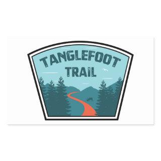 Tanglefoot Trail Rectangular Sticker