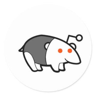 Tapir Classic Round Sticker