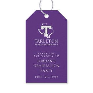 Tarleton State University Logo | Purple T Texas Gift Tags