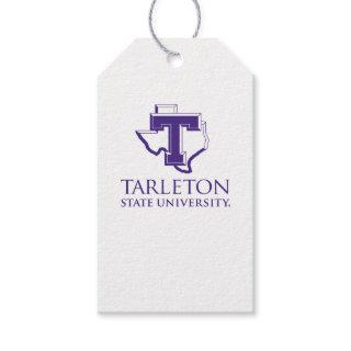 Tarleton State University Logo | Purple T Texas Gift Tags