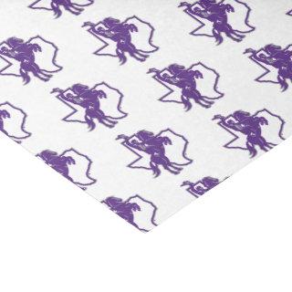 Tarleton State University Texan Rider | Texas Map Tissue Paper