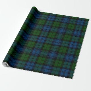 Tartan Clan Campbell Military Plaid Green Check