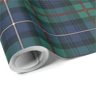 Tartan Clan Robertson Plaid Green Purple Check Wra