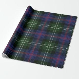 Tartan Clan Sutherland Plaid Purple Green Check