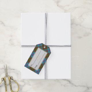 Tartan Delights Clan Anderson  Plaid Gift Tags
